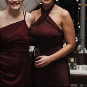 Park & Fifth Stanton Dress - Maroon